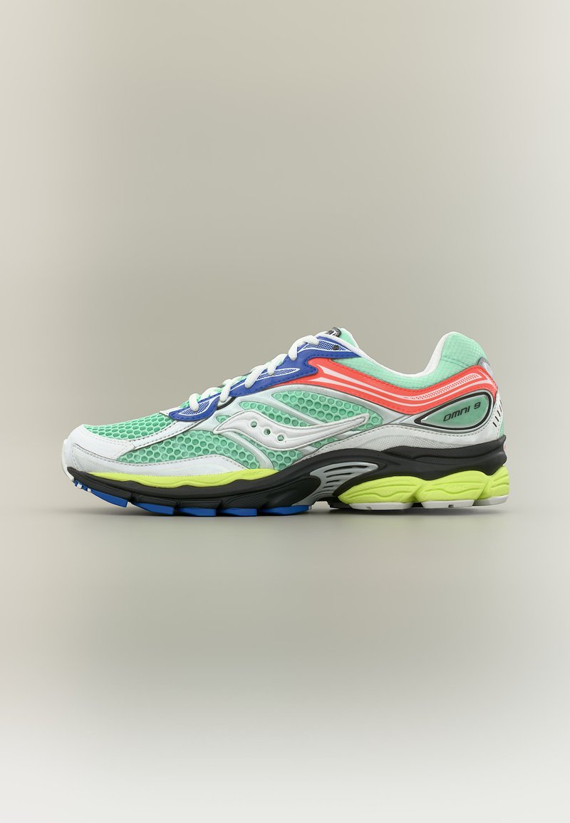 Saucony PROGRID OMNI 9 UNISEX - Trainers - mint/multi-coloured/mint ...