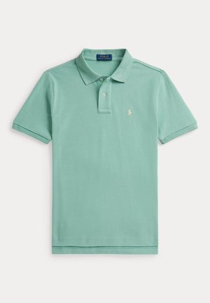 THE ICONIC MESH POLO SHIRT 7-14Y - Poloskjorter - celadon