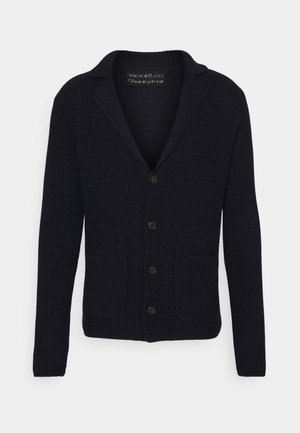 GIACCA COSTA INGLESE - Strickjacke - blue