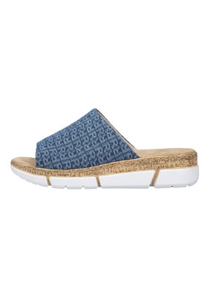Mules - blau