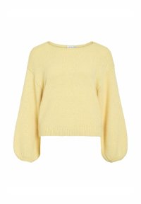 VICHOCA O-NECK - Pulover - pale banana