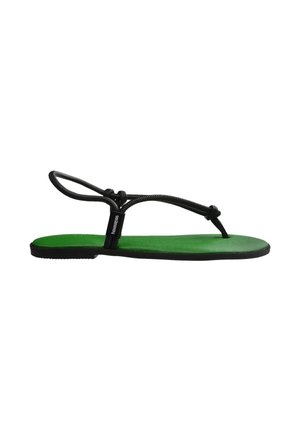 Sandales tongs - vert