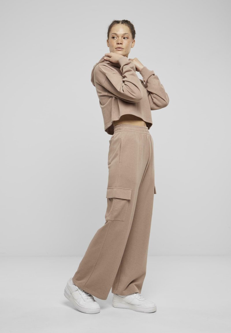 Urban Classics Hoodie roze