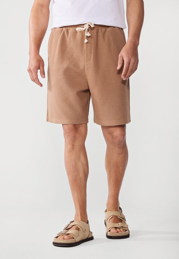 Tracksuit bottoms - taupe