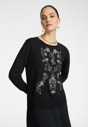 RICAMATA - Jumper - nero