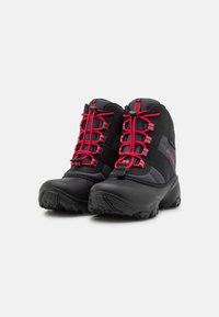 Columbia ROPE TOW III WATERPROOF UNISEX - Vinterstövlar - dark grey/mountain red