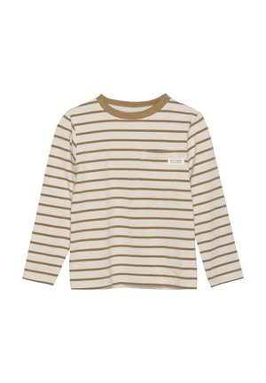 LS STRIPE - Camiseta de manga larga - sandshell