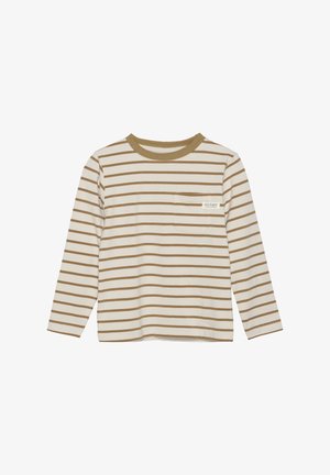 LS STRIPE - T-shirt à manches longues - sandshell