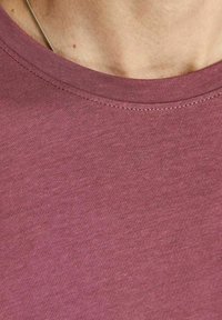 Jack & Jones JJENOA TEE CREW NECK - Lihtne T-särk - hawthorn rose