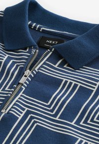 Next SHORT SLEEVE REGULAR FIT - Pólóing - blue geo