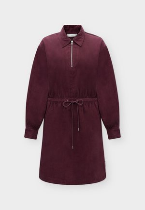 Marc O'Polo DENIM, WOVEN DRESSES, CORDUROY - Blousejurk - mahagony jam
