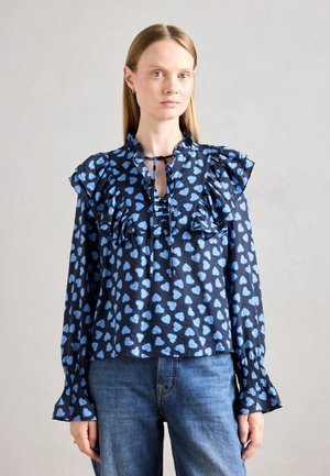 BLOUSE WINONA - Camicetta - dark navy
