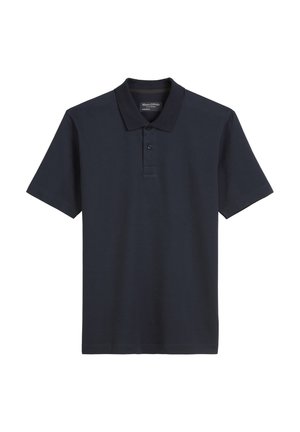 Marc O'Polo DFC SEERSUCKER REGULAR - Polo shirt - dark navy