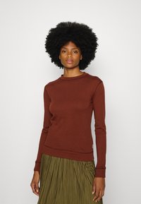 Marc O'Polo DENIM LONGSLEEVE  - Camisola - pecan