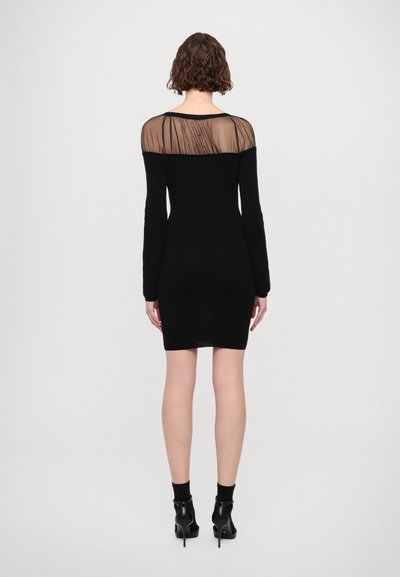 The Kooples ROBE - Shift dress - black
