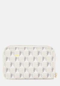 Guess WAVE SLG MEDIUM ZIP AROUND - Portefeuille - weiß