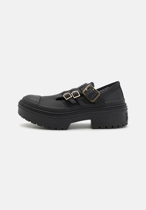 CHUCK TAYLOR ALL STAR LUGGED HEEL MARY JANE PLATFORM - Platform heels - black/gold