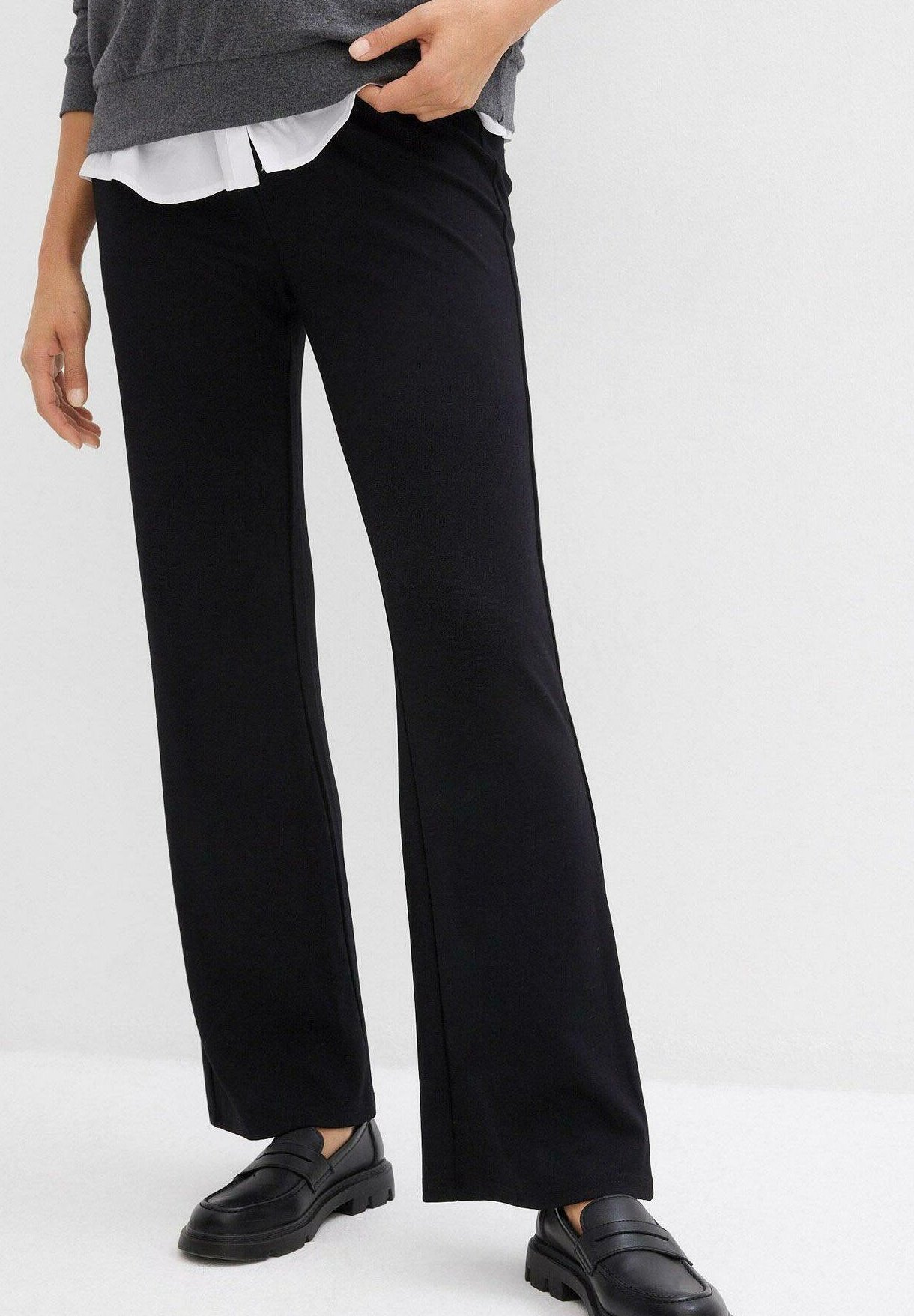 bonprix MIT LEICHT AUSGESTELLTEM BEIN, SLIM FIT Stoffhose