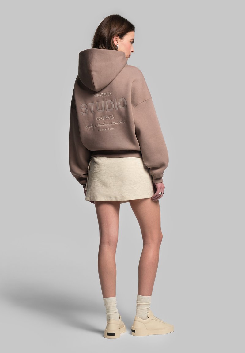 Zip Hoodie Wrstbhvr Hoodie Zalando Purple Wrstbhvr Hoodie Damen