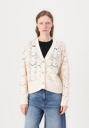 FAMON - Cardigan - open white