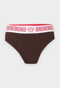 Valgt, chocolate/white/bright red