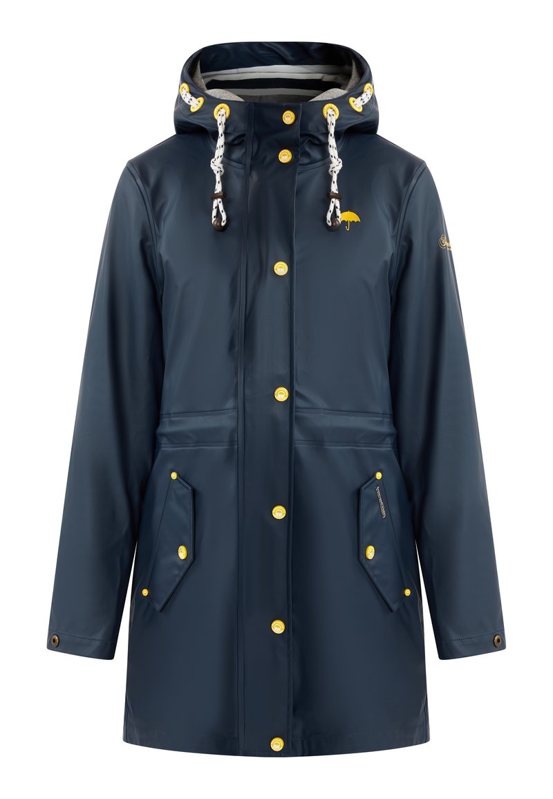 Schmuddelwedda Regenjas gemêleerd donkerblauw