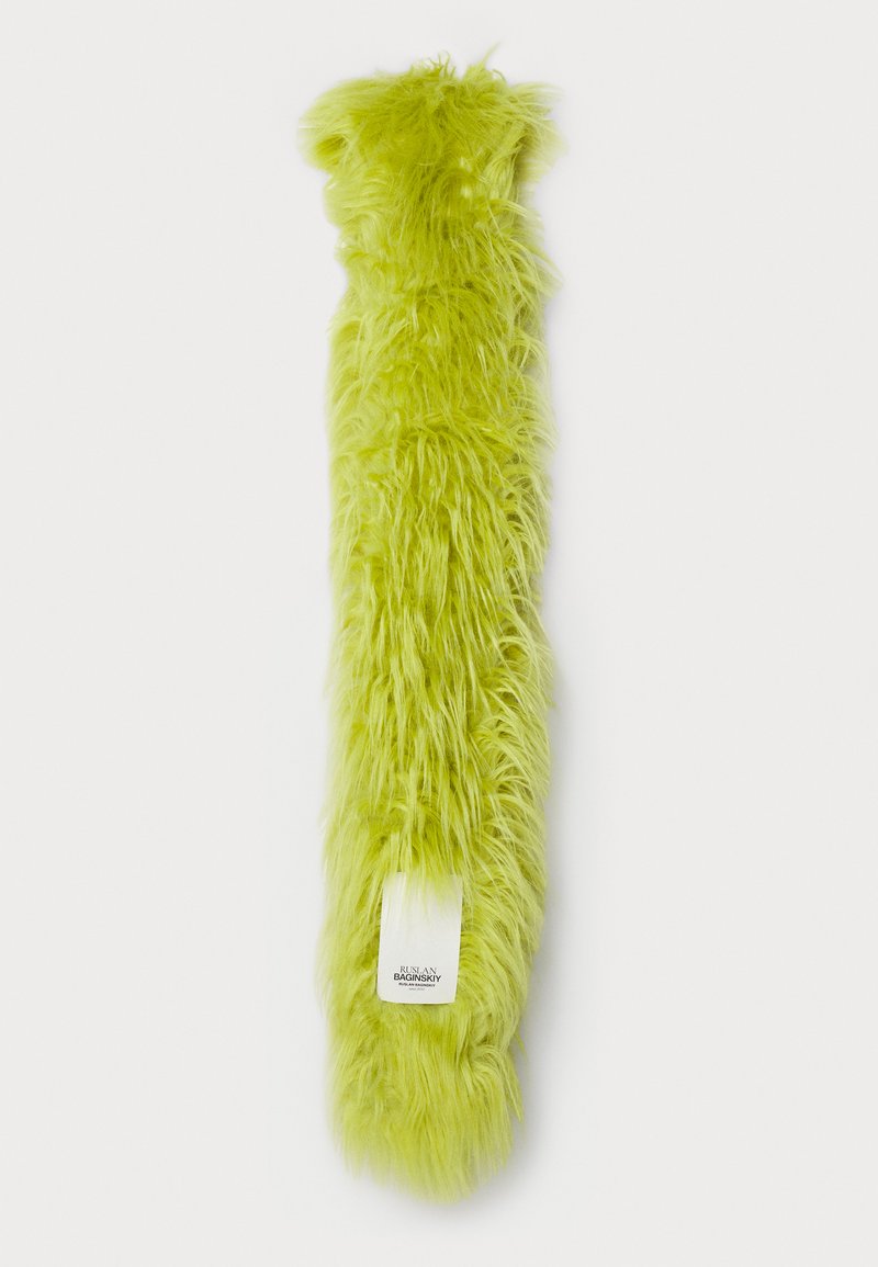 RUSLAN BAGINSKIY LOGO PATCH SCARF - Sciarpa - green