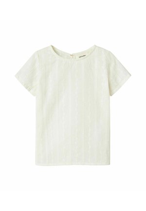 OBERTEIL KURZARM - Blouse - coconut milk