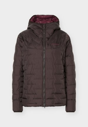 Patagonia, DURABLE HOODY - Μπουφάν με πούπουλα - den brown