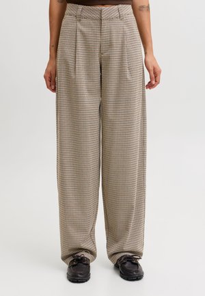 JJXX, TROUSERS JXALICE - Pantalon classique - macadamia