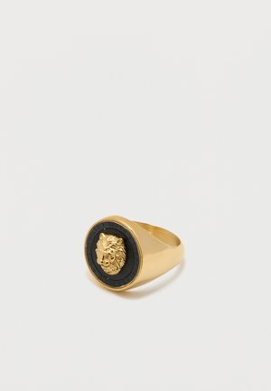 LION COIN - Gredzens - yellow gold-coloured/black