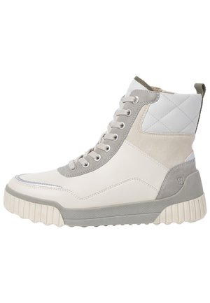 Plateaustiefelette - lt grey comb