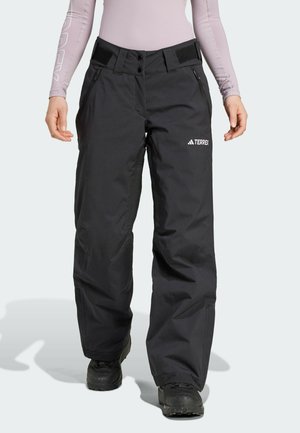 XPERIOR TWO-LAYER INSULATED STRETCH - Outdoor trousers - black   white