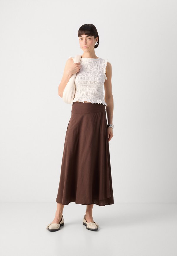 SKIRT KLARA WRAP - A-line skirt4