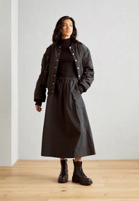 Ecoalf SKIRT WOMAN - A-line skjørt - black