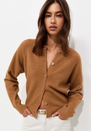 New Look Curves, RAGLAN - Cardigan - stone