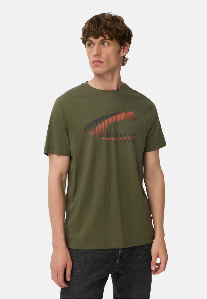 camel active T-shirts print - forest green