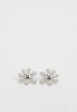 HAPPY BLOSSOM EARRINGS - Náušnice - crystal clear pave