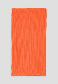 s.Oliver LEICHTER LOOP-MIT PLISSEEFALTEN - Colsjaal - orange