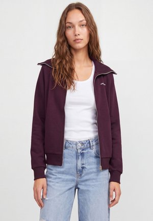 JJXX Zip Sweat JXSTUDIO Zip Sweat - Φούτερ με φερμουάρ - winetasting