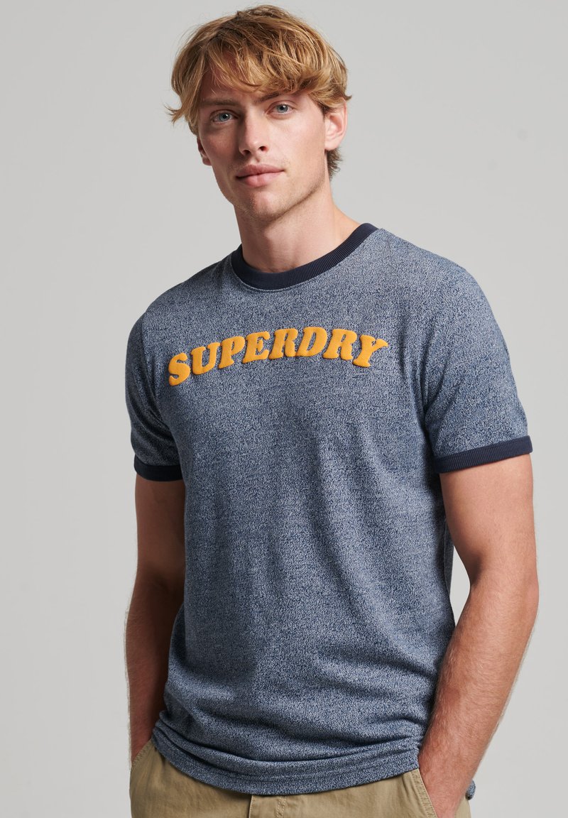 Cooper Super Lux Shirt - Grey and White Wide Stripe