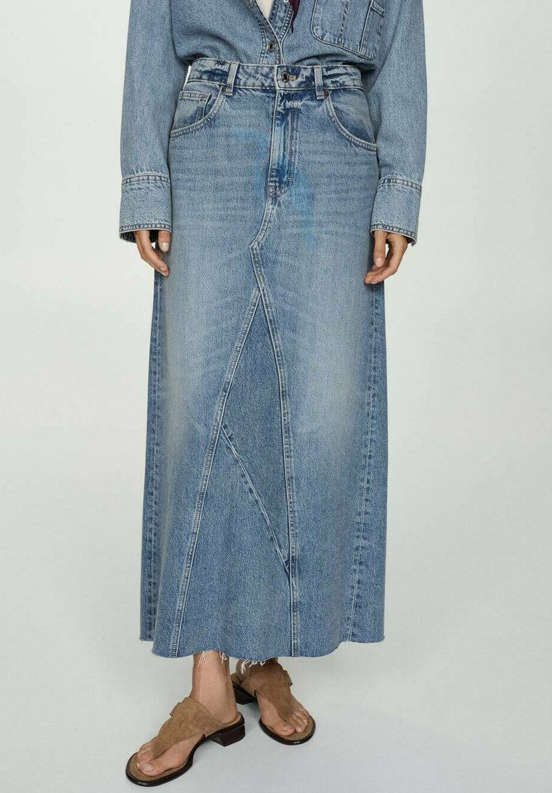 Mango Maxi sukně - blue