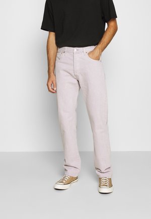 Straight leg jeans - light pink