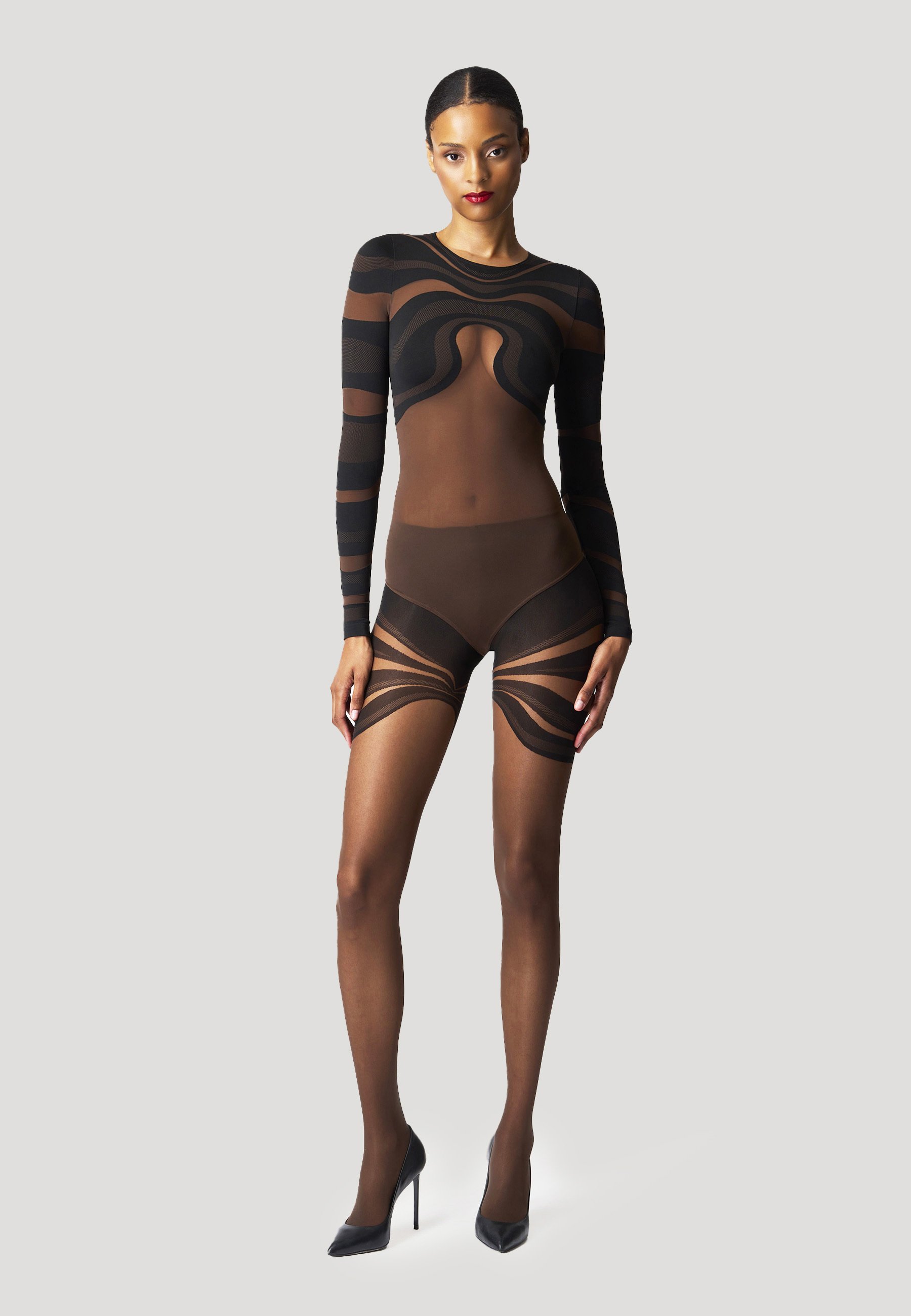 Wolford VENUS - Body - umber black/brown - Zalando