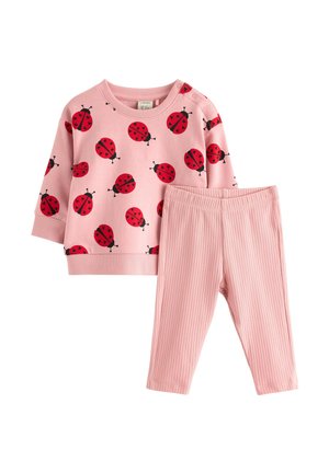 SET BUG HEART - Felpa - light pink