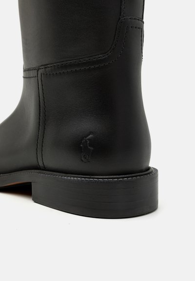 Polo Ralph Lauren BOOTS TALL - Zābaki - black