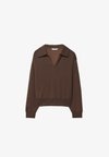Sweatshirt - dark brown