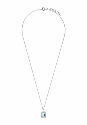 MINIMALISTIC - Ketting - silver coloured blue