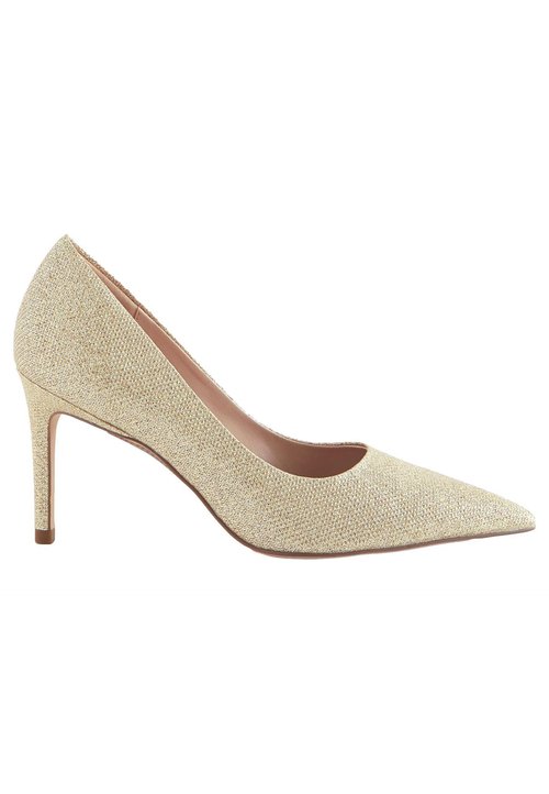 escarpin doré zalando