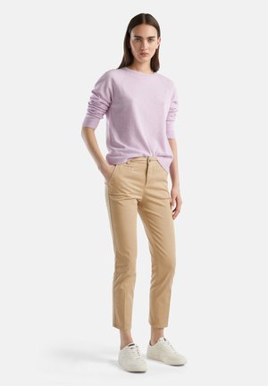 United Colors of Benetton SLIM FIT - Pantalones chinos - beige